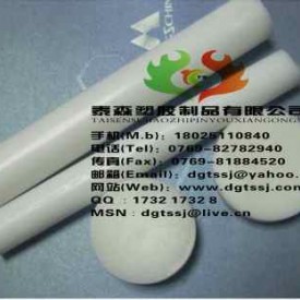 进口白色pvdf棒6mm、8mm、25mm、30mm1米长
