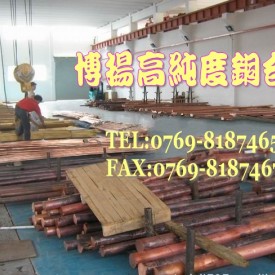 抛光无氧铜棒，进口TU2无氧铜性能用途，高导电无氧铜板
