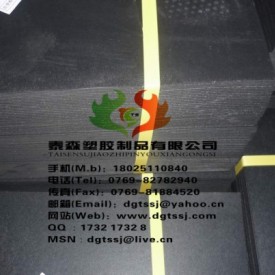 纯黑色pp板黑色聚丙烯板机械强度高