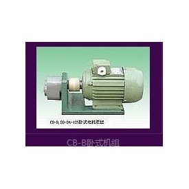 CB-B2.5JZ-125JZ型低压齿轮油泵卧式装置 .